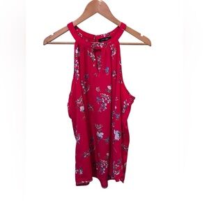 Papermoon Scarlet Floral Sleeveless Blouse